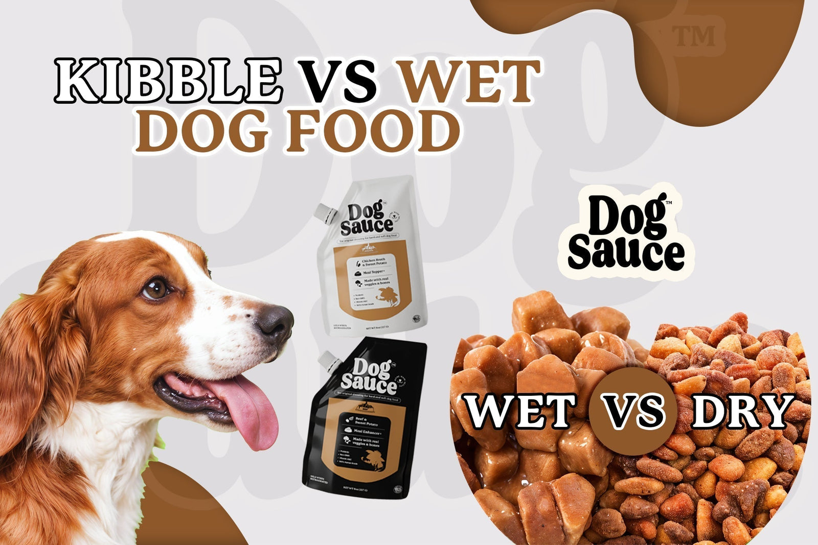 kibble vs wet dog food