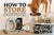 how to store dog food