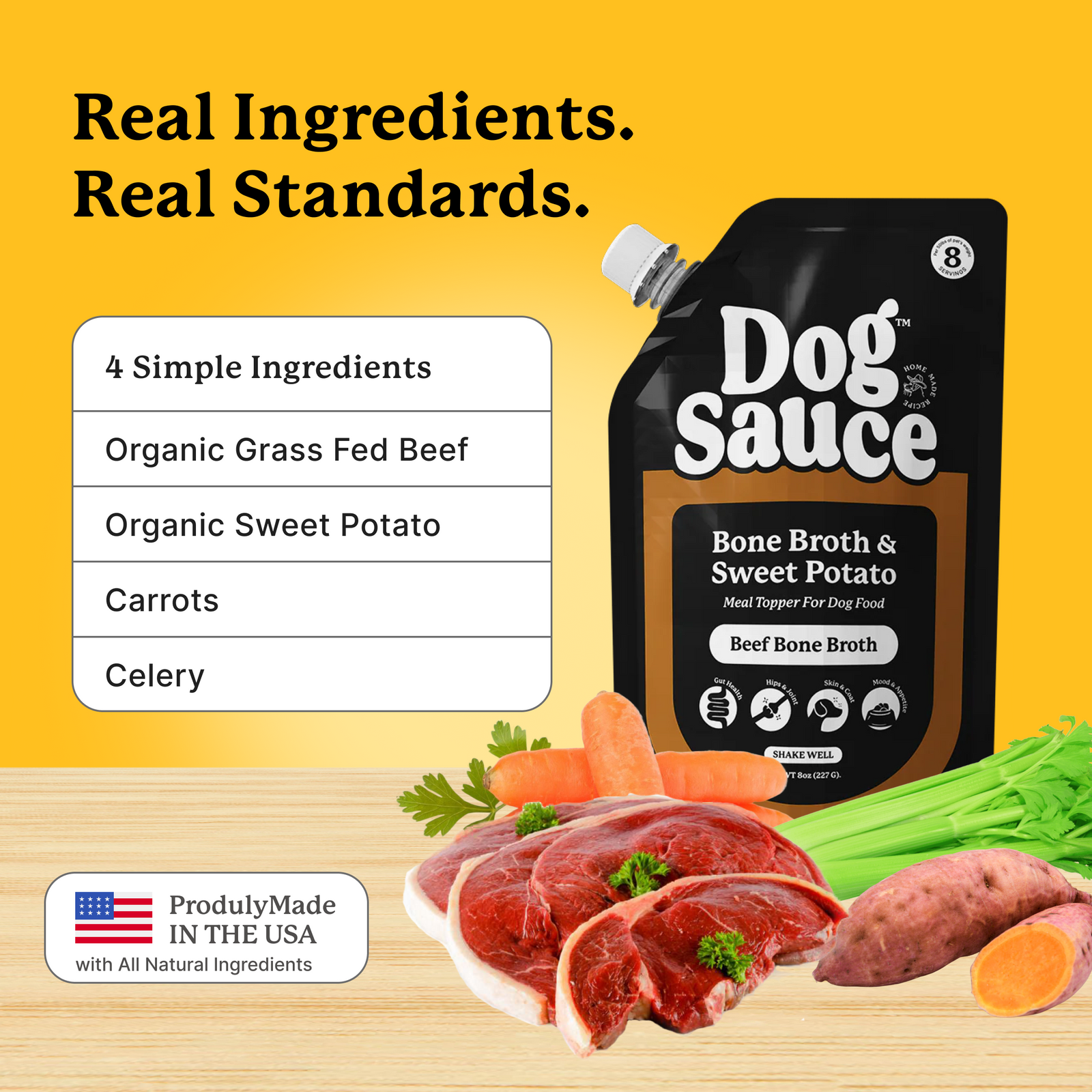 DogSauce Box ( 8 Pouches ) DogSauce