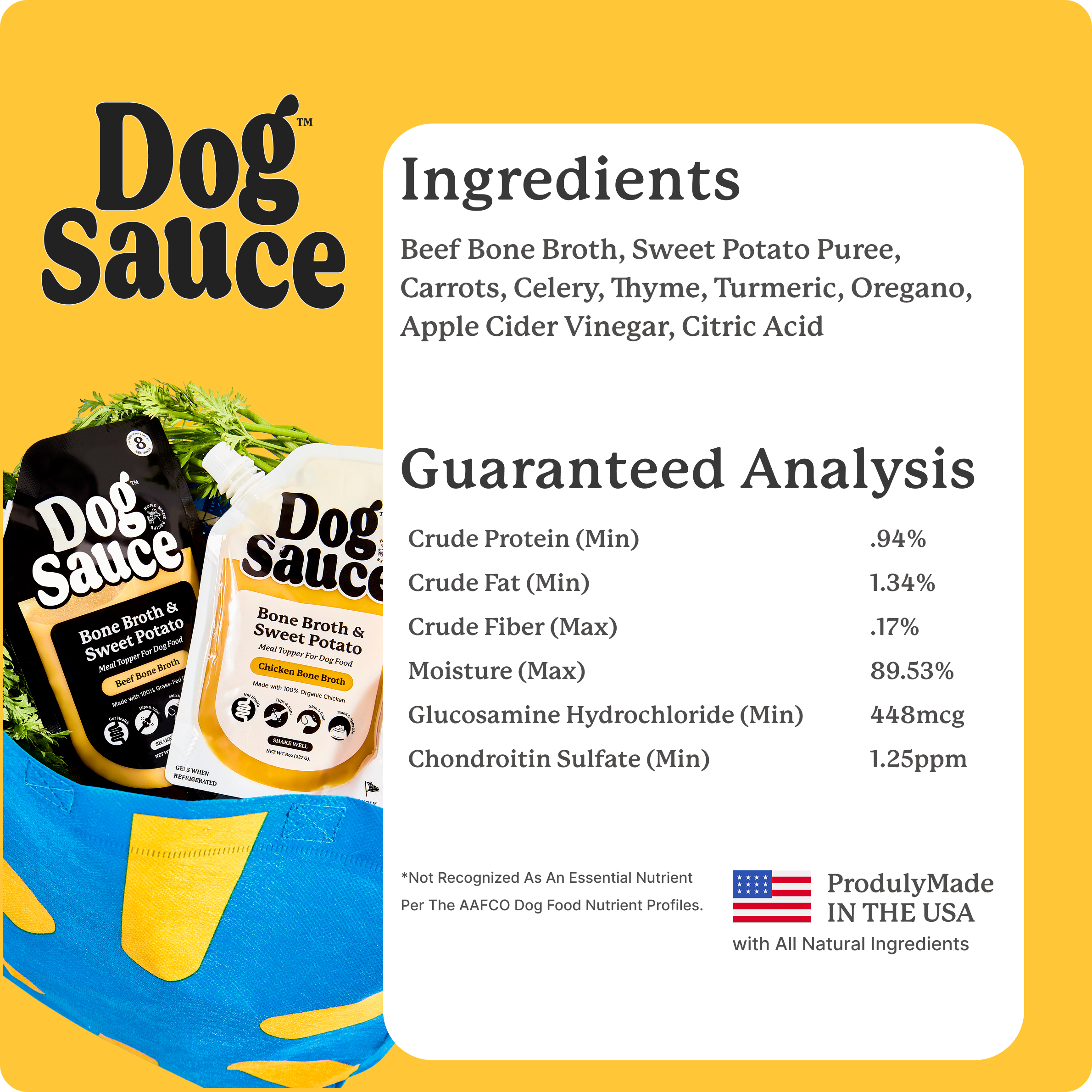 DogSauce Box ( 8 Pouches ) DogSauce