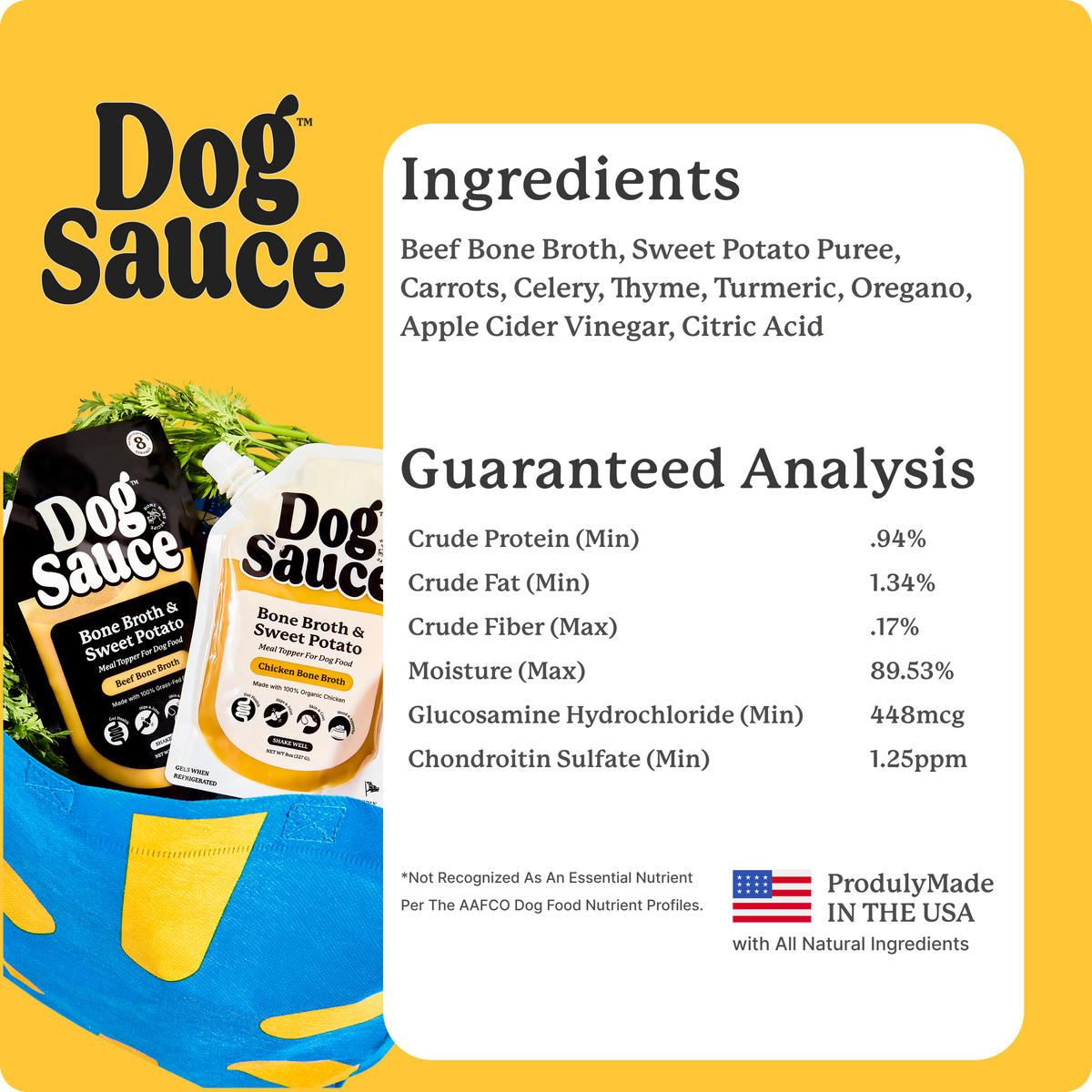 DogSauce Box ( 8 Pouches ) DogSauce