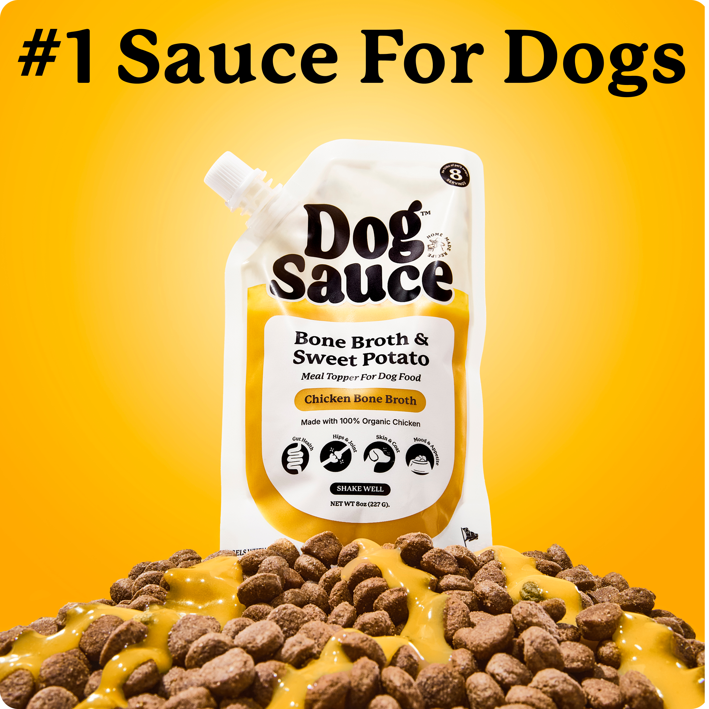 DogSauce Box ( 8 Pouches ) DogSauce